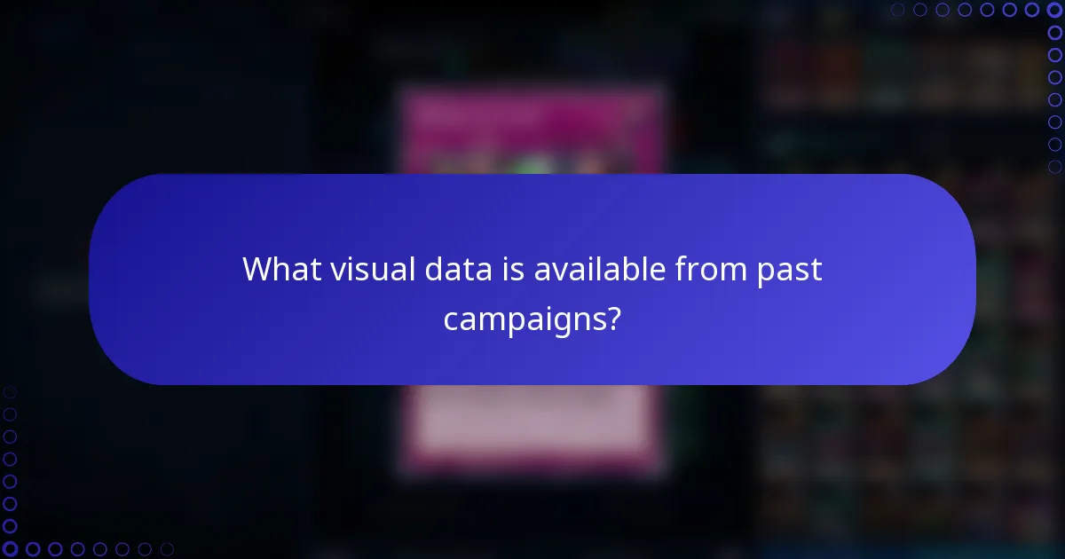 What visual data is available from past campaigns?
